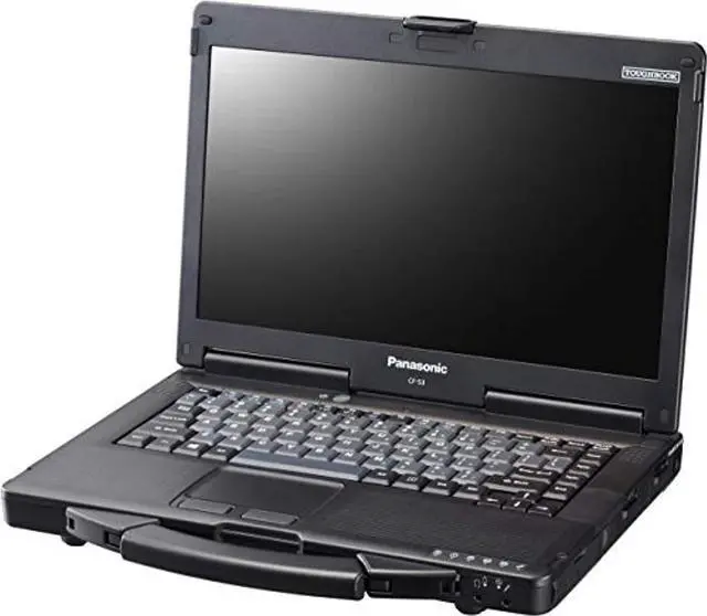 Main image of Panasonic Toughbook CF-53 MK4, i5-4310M @2.00GHz, 14" HD Touchscreen, 16GB, 1TB SSD, Windows 10 Pro, WiFi, Bluetooth, DVD, GPS, 4G LTE (Renewed) (CF-532-cr)