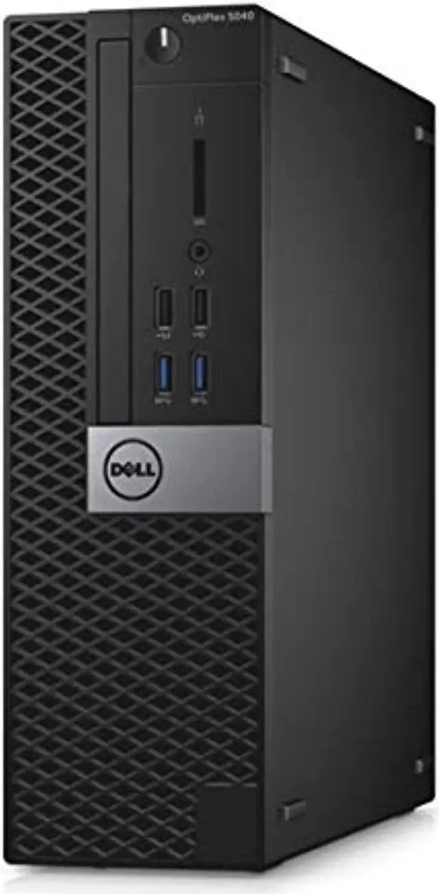 Main image of DELL 5040 SFF Small Form Factor Desktop Computer (Intel i3-6100 3.7GHz, 8GB DDR4 RAM, 128GB SSD, USB WiFi Adapter, HDMI, USB 3.0, Two Displayports, Windows 10 pro) (Renewed)