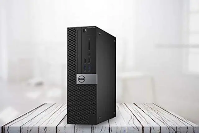 Alt view image 5 of 5 - DELL 5040 SFF Small Form Factor Desktop Computer (Intel i3-6100 3.7GHz, 8GB DDR4 RAM, 128GB SSD, USB WiFi Adapter, HDMI, USB 3.0, Two Displayports, Windows 10 pro) (Renewed)