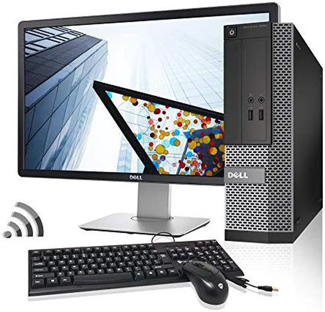 Refurbished: Dell Optiplex 3020 Business SFF Desktop Computer PC