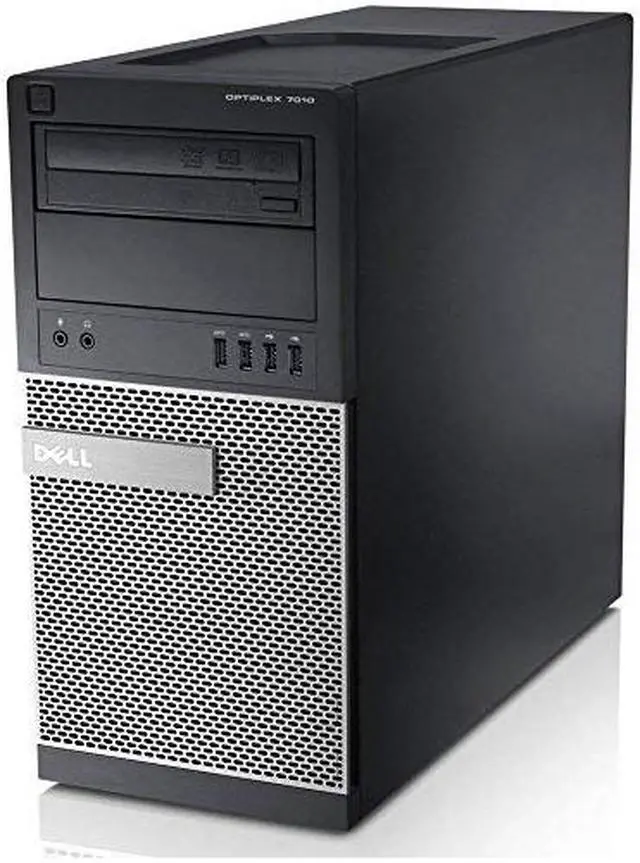 Main image of OptiPlex 7010 Minitower Desktop PC - Intel Core i3-3240 3.4GHz, 8GB, New 240GB SSD, DVD, Windows 10, WiFi (Renewed)