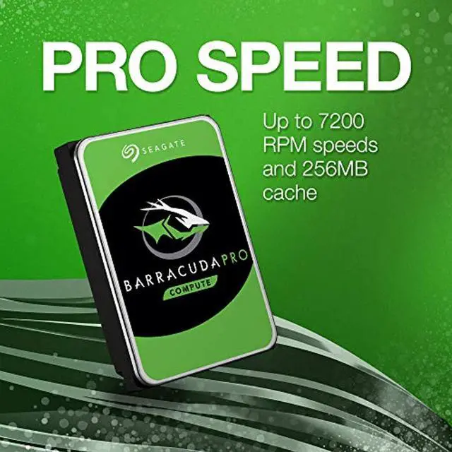 Alt view image 4 of 5 - Seagate Barracuda Pro 10TB Internal Hard Drive Performance HDD - 3.5 Inch SATA 6 Gb/s 7200 RPM 256MB Cache for Computer Desktop PC, Data Recovery (ST10000DM0004) (ST10000DM0004)
