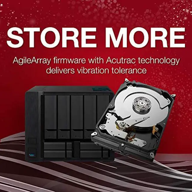 Alt view image 4 of 5 - Seagate IronWolf 2TB NAS Internal Hard Drive HDD - 3.5 Inch SATA 6Gb/s 5900 RPM 64MB Cache for RAID Network Attached Storage (ST2000VN004) (ST2000VN004)