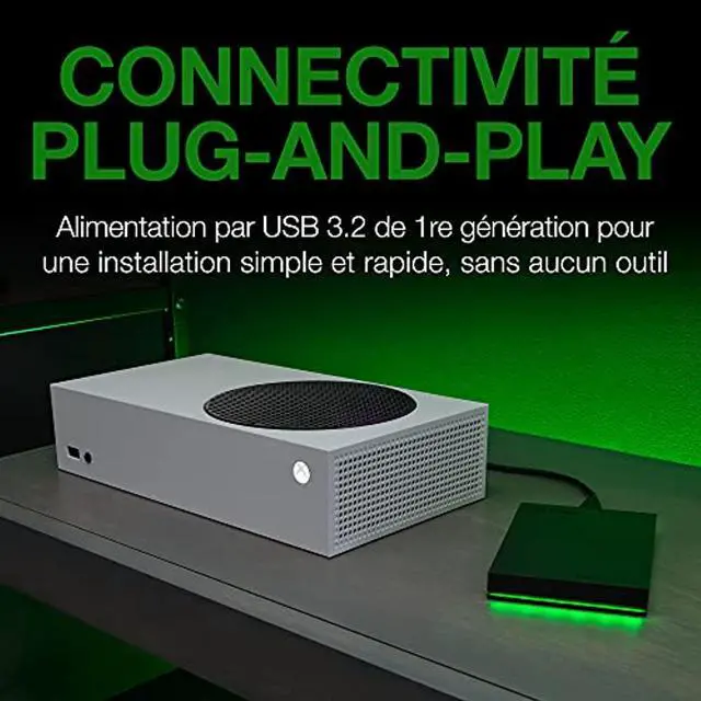 Alt view image 4 of 5 - Seagate Game Drive for Xbox, 2 TB, External Hard Drive HDD, for Xbox One, 2 Years Rescue Services (STKX2000403) (STKX2000403)