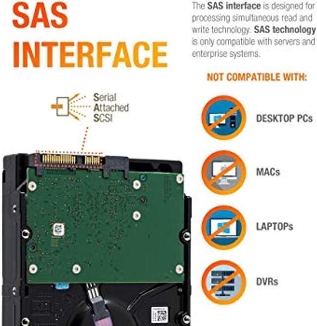 Seagate 14TB HDD Exos X14 7200 RPM 512e/4Kn SATA 6Gb/s 256MB Cache 3.5-Inch  Enterprise Hard Drive (ST14000NM0018)