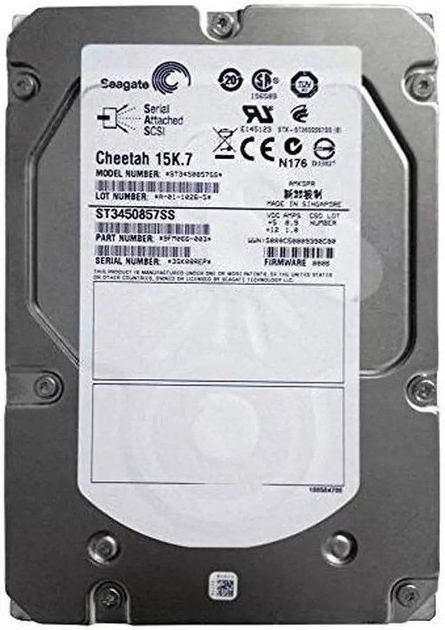Main image of Seagate Cheetah 15K.7 ST3450857SS 450 GB Internal Hard Drive (ST3450857SS)