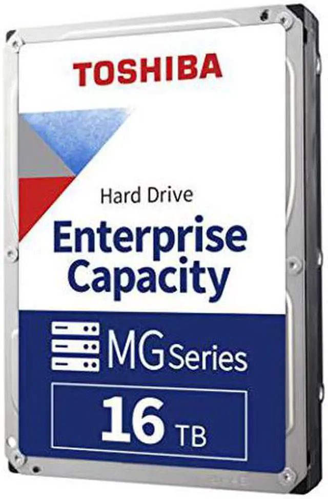 Main image of Toshiba MG08ACA16TE 16TB 7200RPM 512e 3.5" SATA Enterprise Desktop Hard Drive (MG08ACA16TE)