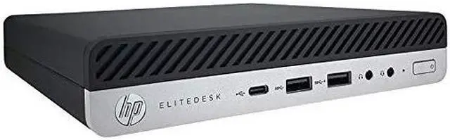 Main image of HP EliteDesk 800 G5 Mini - 9th Gen Intel Core i5-9500T 6-Core up to 3.70 GHz, 16GB DDR4 Memory, 256GB NVMe SSD, WiFi-6, Bluetooth 5.0, Intel UHD Graphics 630, Windows 10 Pro (Renewed) (8GC24UP#ABA-cr)