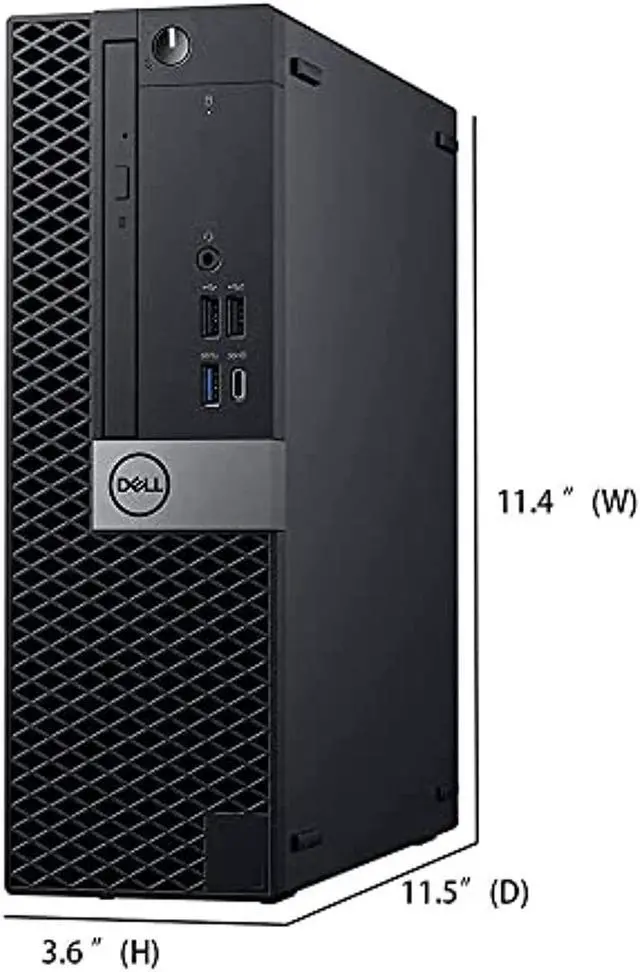 Alt view image 4 of 5 - Dell OptiPlex 7050 SFF Desktop Computer PC,Intel Core i5-6500 3.20GHz,16GB DDR4 Ram 512GB NVMe M.2 SSD,Built-in WiFi  and  Bluetooth,HDMI,DVD-RW,Windows 10 Pro,Wireless Keyboard  and  Mouse(Renewed)