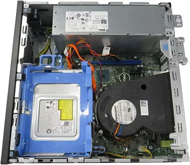 Alt view image 5 of 5 - Dell Optiplex 3060 SFF Computer Desktop PC, Intel Core i5-8400 8th Gen Processor, 16GB DDR4 Ram, 512GB NVMe SSD + 2TB Hard Drive, HDMI, Wireless Keyboard Mouse, WiFi  and  Bluetooth,  (BTG-00048751AZ)
