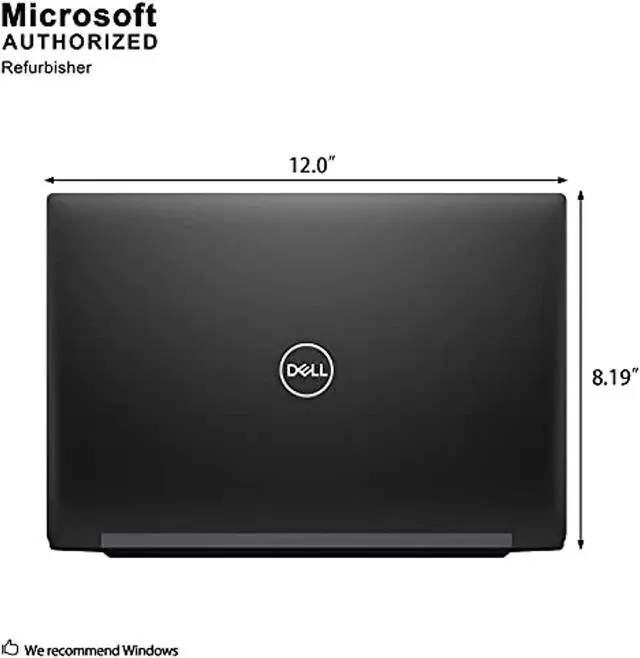 Alt view image 3 of 7 - 2018 Dell Latitude 7390 13.3 inch FHD Laptop PC (Intel Quad Core i7-8650U, 16GB Ram, 512GB SSD, Camera, WiFi, Thunderbolt 3) Win 10 Pro (Renewed)