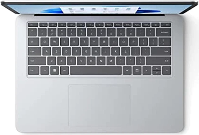 Alt view image 4 of 5 - Microsoft Surface Laptop Studio - 14.4" Touchscreen - Intel Core i5 - 16GB Memory - 256GB SSD - Platinum (Renewed) (THR-00001-cr)