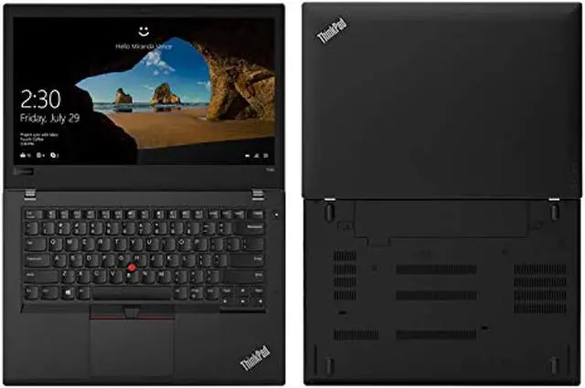 Alt view image 5 of 12 - Lenovo ThinkPad T480 14' Laptop - 8th Gen Intel Quad-Core i5-8250U Processor up to 3.40 GHz, 16GB Memory, 256GB SSD, Intel UHD Graphics 620, Windows 10 Pro (64-bit) (Renewed)