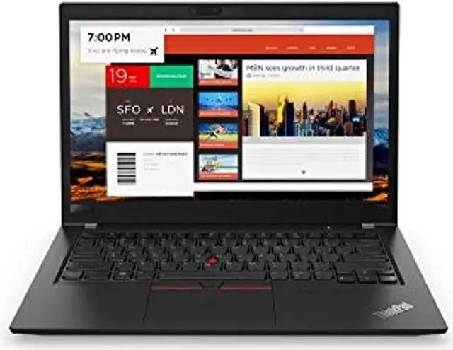 Alt view image 5 of 5 - Lenovo Thinkpad T480s Ultrabook (20L7-002AUS) Intel i5-8250U, 8GB RAM, 256GB SSD, 14-in FHD 1920x1080 IPS, Win10 Pro64 (Renewed) (20L7-002AUS-cr)