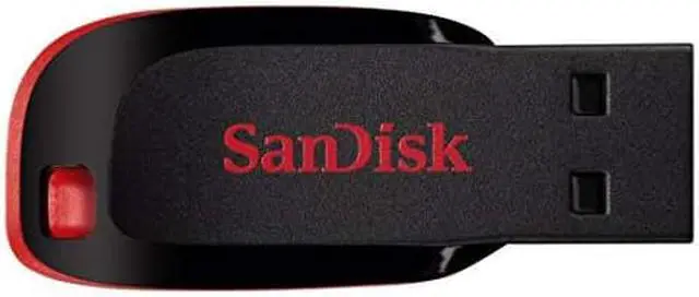 Alt view image 8 of 11 - SanDisk Cruzer Blade 64GB USB 2.0 Flash Drive- SDCZ50-064G-B35