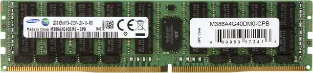 Alt view image 2 of 3 - Samsung DDR4 2133MHzCL15 32GB (PC4 2133) Internal Memory M386A4G40DM0-CPB