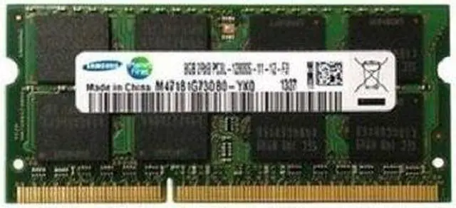 Alt view image 5 of 9 - M471B1G73DB0-YK0 Samsung 8GB DDR3 PC3L-12800S Laptop Sodimm Memory RAM