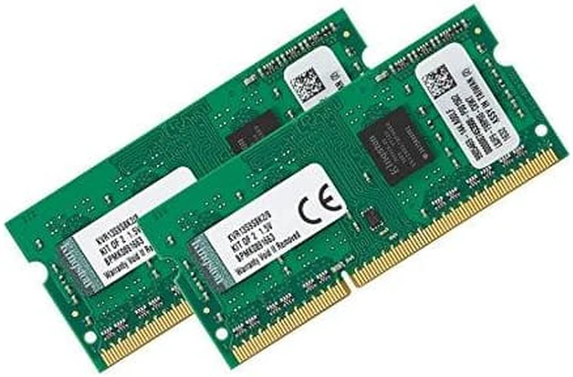 Alt view image 6 of 8 - Kingston ValueRAM 8GB Kit (2x4GB) 1333MHz DDR3 Non ECC CL9 SODIMM SR x8 Notebook Memory KVR13S9S8K2/8