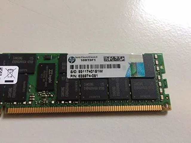 Alt view image 3 of 7 - HP 628974-081 16GB DDR3L SDRAM Memory Module