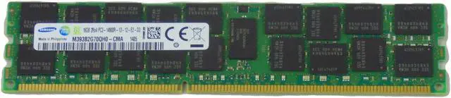 Alt view image 3 of 12 - Samsung DDR3-1866 16GB-2Gx72 ECC-REG CL13 Samsung Chip Server Memory