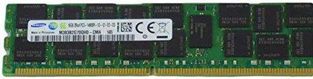 Alt view image 4 of 12 - Samsung DDR3-1866 16GB-2Gx72 ECC-REG CL13 Samsung Chip Server Memory