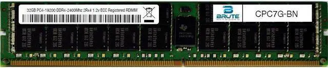 Alt view image 3 of 5 - CPC7G - Dell Compatible 32GB PC4-19200 DDR4-2400Mhz 2Rx4 1.2v Registered RDIMM