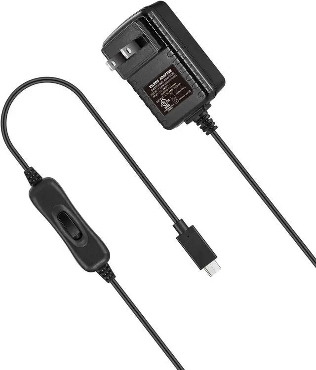 Alt view image 5 of 7 - Vilros Accessories Starter Pack for Raspberry Pi 4-Includes Fan Cooled Case-Power Supply -Heatsink (Set of 4) -Micro HDMI & USB-C Adapters
