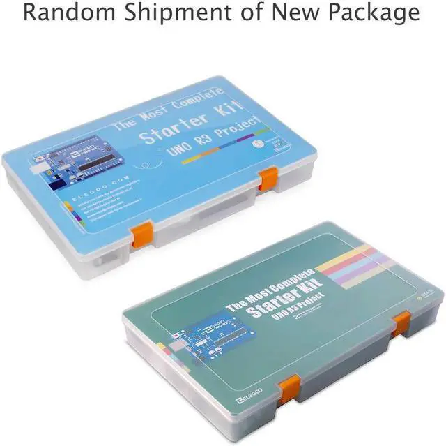 Alt view image 12 of 14 - Elegoo For Arduino UNO R3 Project Most Complete Starter Kit w/ Tutorial for  MEGA2560 UNO NANO (63 Items)
