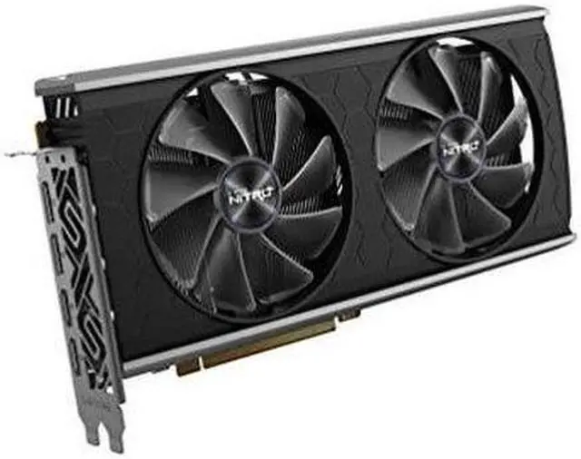 Alt view image 7 of 7 - Sapphire 11295-05-20G Radeon Nitro+ RX 5500 XT 8GB GDDR6 Dual HDMI / Dual DP OC w/ Backplate (UEFI) Special Edition PCIe 4.0 Graphics Card