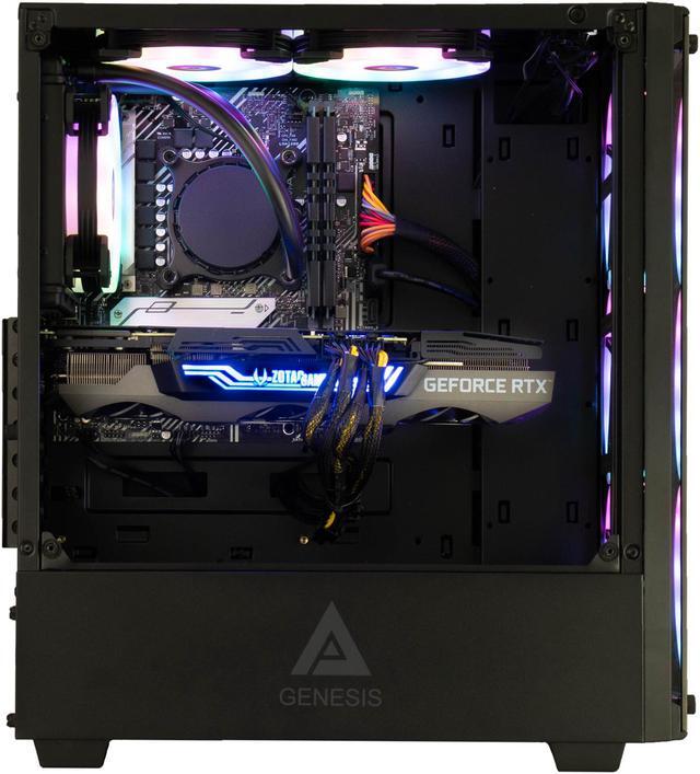 Alt view image 3 of 7 - Cobratype Parias Gaming Desktop PC - Intel i9-10900F, RTX 3060, 32GB DDR4, 2TB NVMe, AIO Liquid Cooler, Windows 11 Home
