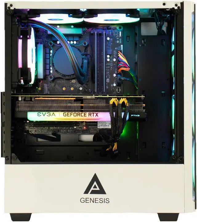 Alt view image 3 of 7 - Cobratype Titanoboa Gaming Desktop PC - Ryzen 5600X, RTX 3060, 16GB DDR4, 1TB NVMe, AIO Liquid Cooler, Windows 11 Home