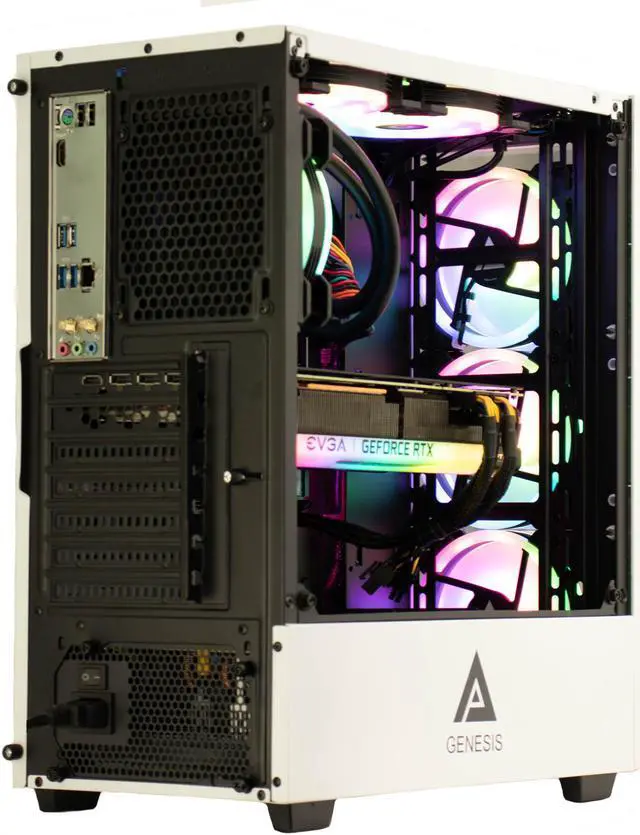 Alt view image 2 of 7 - Cobratype Titanoboa Gaming Desktop PC - Ryzen 5600X, RTX 3060, 16GB DDR4, 1TB NVMe, AIO Liquid Cooler, Windows 11 Home