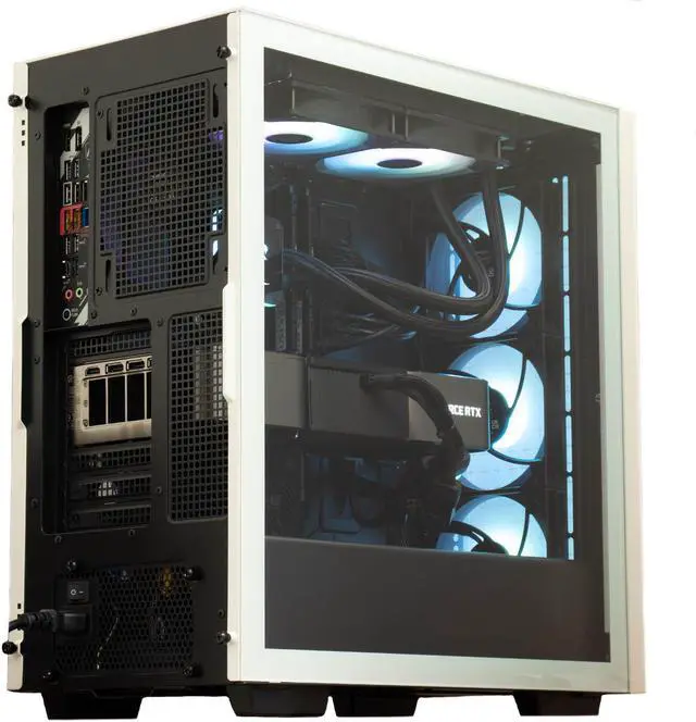 Alt view image 2 of 6 - Cobratype Hydra Immortal Desktop High-Performance PC - AMD Ryzen 5 7600X, RTX 4090, 16 GB DDR5 RAM, 1 TB NVMe, AIO Liquid Cooler, Windows 11 Home