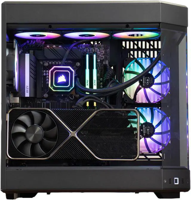 Alt view image 5 of 7 - Cobratype King Cobra Legend Desktop High-Performance PC - Intel Core i9-12900KF, RTX 4090, 32 GB DDR5 RAM, 2 TB NVMe, AIO Liquid Cooler, Windows 11 Home