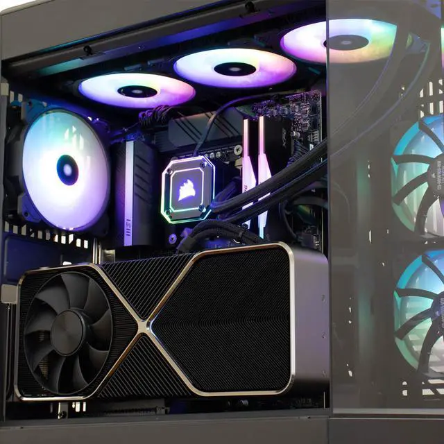 Alt view image 7 of 7 - Cobratype King Cobra Legend Desktop High-Performance PC - Intel Core i9-12900KF, RTX 4090, 32 GB DDR5 RAM, 2 TB NVMe, AIO Liquid Cooler, Windows 11 Home