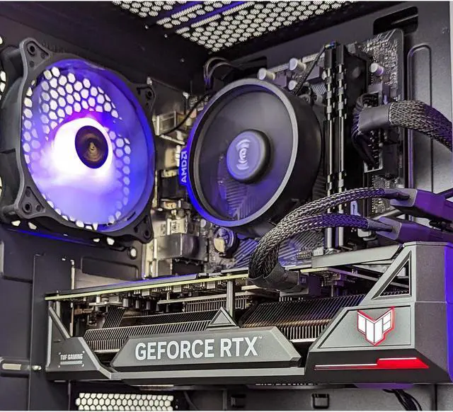Alt view image 5 of 7 - Cobratype Anaconda Gaming PC - AMD Ryzen 5 5600X, RTX 4060, 16 GB DDR4 RAM, 1 TB NVMe, Windows 11 Home - Gaming Desktop