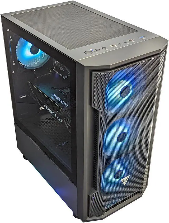 Alt view image 7 of 7 - Cobratype Anaconda Gaming PC - AMD Ryzen 5 5600X, RTX 4060, 16 GB DDR4 RAM, 1 TB NVMe, Windows 11 Home - Gaming Desktop