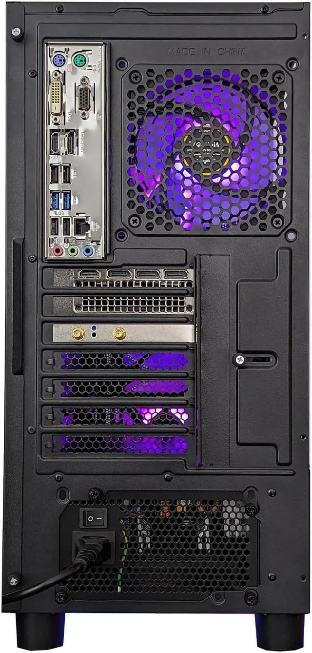Alt view image 6 of 7 - Cobratype Anaconda Gaming PC - Intel Core i5-12400F, RTX 4060, 16 GB DDR4 RAM, 1 TB NVMe, Windows 11 Home - Gaming Desktop