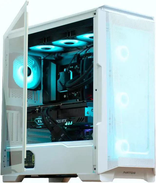 Main image of Cobratype Levant Gaming PC - Intel Core i9-11900F, RTX 4070, Liquid Cooled, 16GB DDR4 RAM, 1TB NVMe, Windows 11 Home - Gaming Desktop