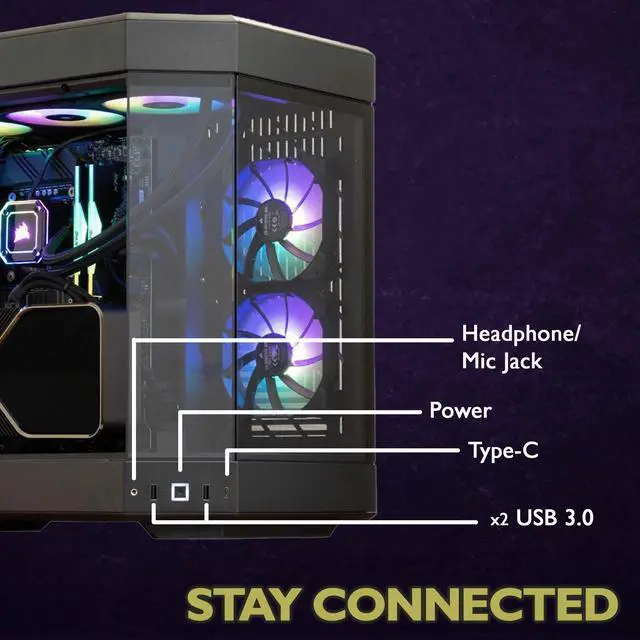 Alt view image 4 of 7 - Cobratype King Cobra Legend Desktop High-Performance PC - Intel Core i9-12900KF, RTX 4090, 32 GB DDR5 RAM, 2 TB NVMe, AIO Liquid Cooler, Windows 11 Home