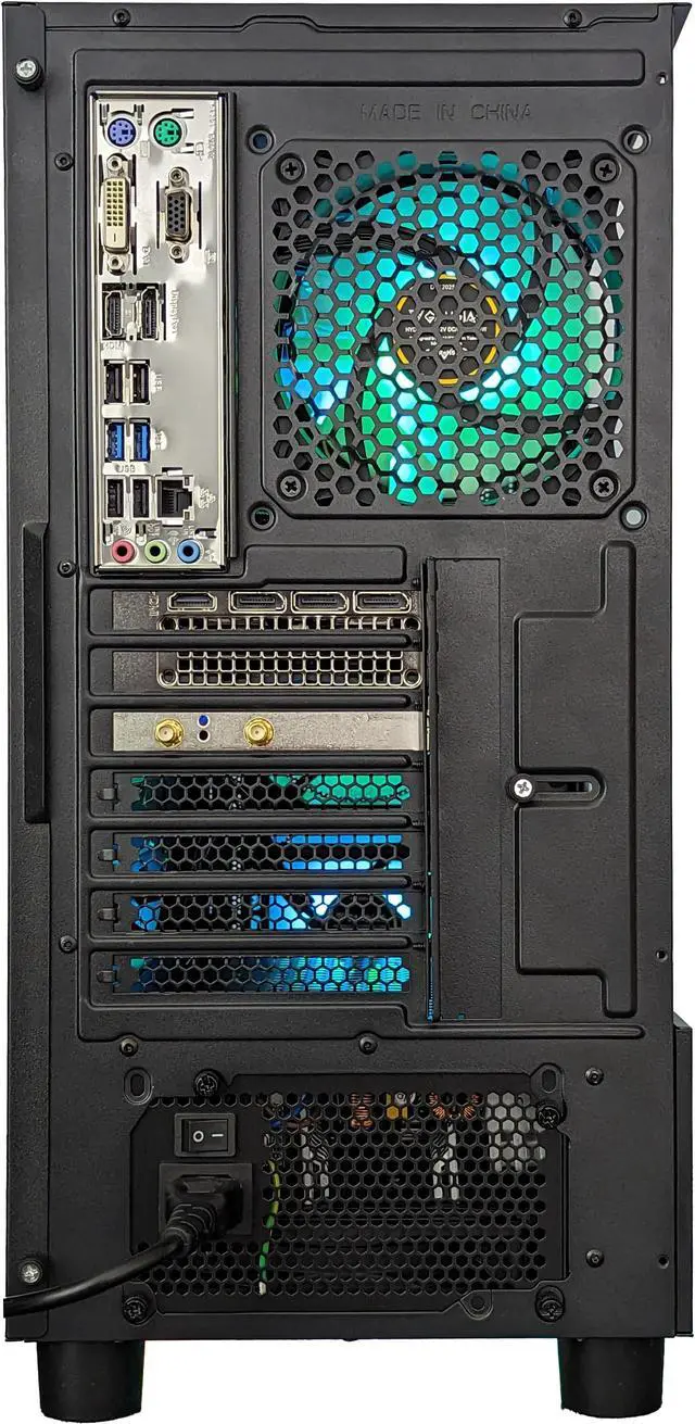 Alt view image 6 of 6 - Cobratype Anaconda Gaming PC - Intel Core i5 14400F, RTX 4060, 32 GB DDR4 RAM, 1 TB NVMe, Windows 11 Home - Gaming Desktop