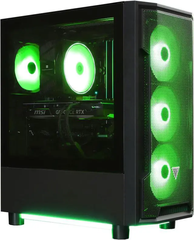 Main image of Cobratype Gaming PC Desktop Ryzen 7 5700X (8 Core up to 4.6GHz 7nm) 32GB DDR4 1TB SSD NVMe , NVIDIA RTX 4060, Wi-Fi, Windows 11 Home 64-bit, Gaming PC