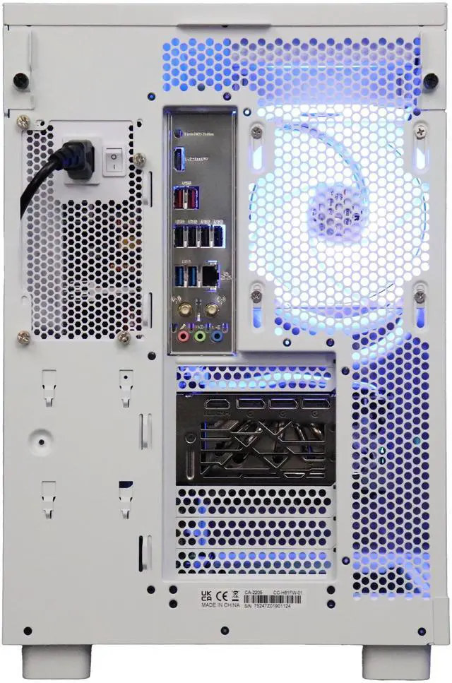 Alt view image 7 of 7 - Cobratype Gaming PC - Ryzen 7 9700X, RTX 5080, 32 GB DDR5 RAM, 2 TB NVMe, 360mm AIO Liquid Cooler, Windows 11 Home - Gaming Desktop