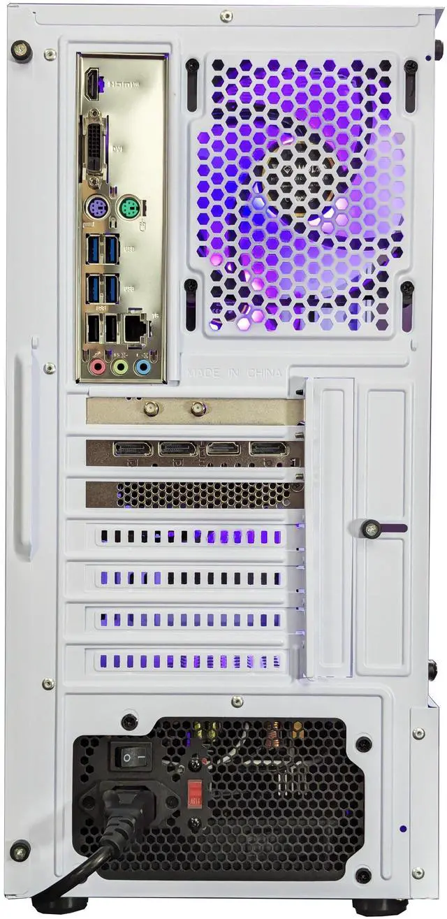 Alt view image 5 of 5 - Cobratype Canebrake Elite Gaming PC - AMD Ryzen 5 5600X, RX 9060 XT 8GB, 32 GB DDR4 RAM, 1 TB NVMe, Windows 11 Home - Gaming Desktop