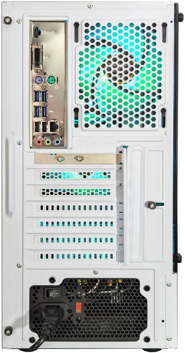 Alt view image 5 of 5 - Cobratype Canebrake Gaming PC - AMD Ryzen 7 5700G, AMD Radeon 8 Vega Graphics, 16GB DDR4 RAM, 1TB NVMe, Windows 11 Home, GPU Ready - Gaming Desktop