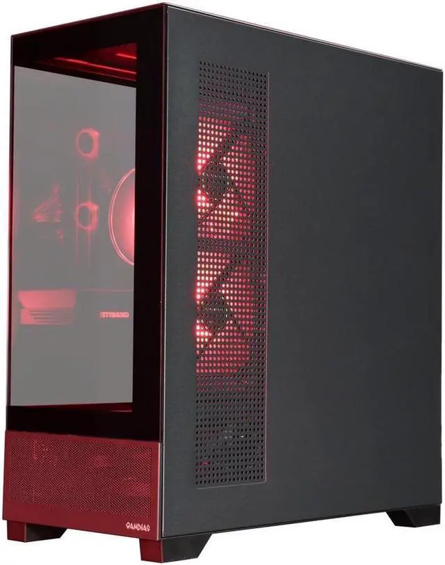 Alt view image 3 of 7 - Cobratype Pilot Gaming PC, Ryzen 5 9600X 3.90 GHz (Up to 5.4 GHz), RX 9060 XT, 8GB GDDR6, AI Enhancement Ready, 1TB NVMe SSD, 32GB DDR5, Wi-Fi, Win 11 Home