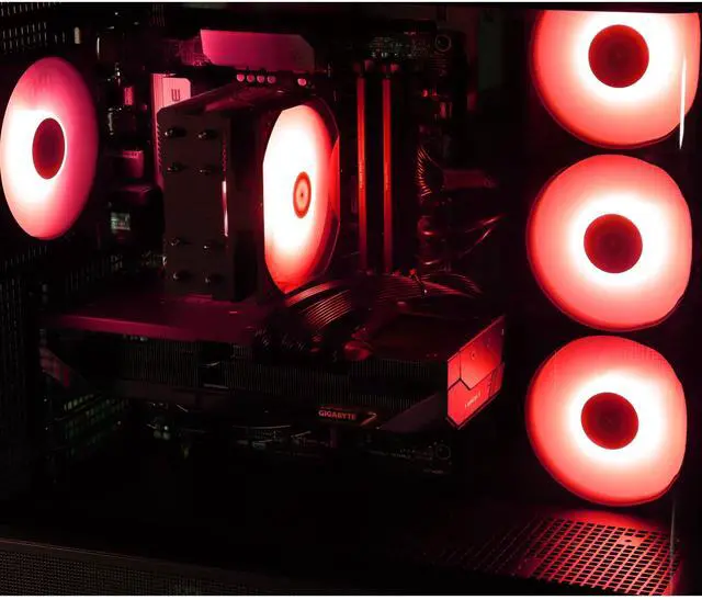 Alt view image 3 of 6 - Cobratype Anaconda Gaming PC, Ryzen 5 9600X 3.90 GHz (Up to 5.4 GHz), RTX 5050, 8GB GDDR6, AI Enhancement Ready, 1TB NVMe SSD, 32GB DDR5, Wi-Fi, Win 11 Home