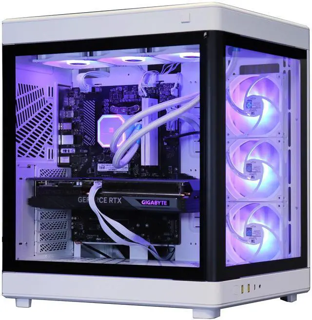 Alt view image 3 of 6 - Cobratype Ghost Gaming PC - Ryzen 9 9900X, RTX 5070 Ti, 360mm AIO Liquid Cooler, 32 GB DDR5 RAM, 2 TB NVMe, Windows 11