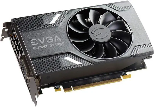 Alt view image 2 of 5 - EVGA GeForce GTX 1060 3GB SC ACX 2.0 (Single Fan), 3GB GDDR5,, 03G-P4-6162-KR