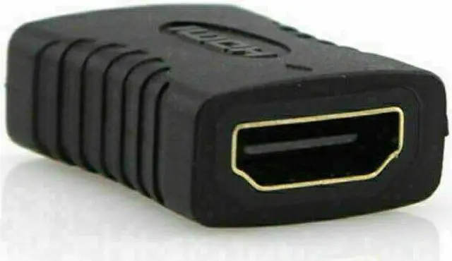 Alt view image 2 of 5 - New 2x HDMI Female to Female Coupler Connector Extender Adapter Cable HDTV1080P